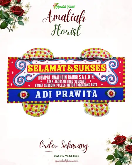 Papan Bunga Ucapan Selamat Lombok Timur